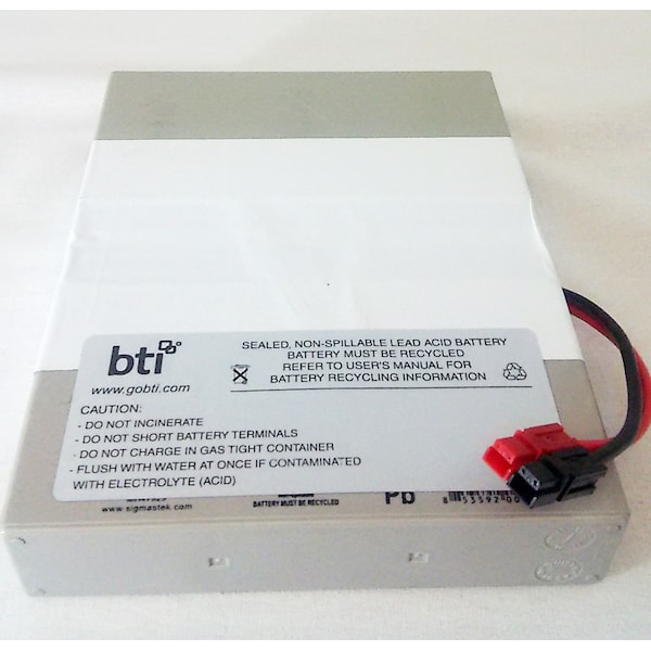 Battery Technology Replacement Maintenance-Free, Sealed Lead Acid Ups Battery Kit For RBC62-1U-BTI - main